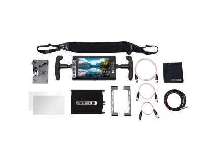 SmallHD 703 UltraBright Directors Kit – zlatý držiak