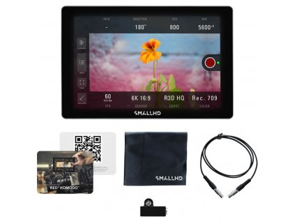 SmallHD Indie 7 s RED RCP2 súpravou (KOMODO, DSMC3)