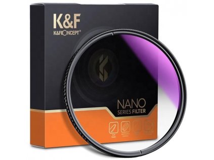 K&F Concept K&F 82MM Nano-X mäkký odstupňovaný filter ND8, HD, vodeodolný, odolný proti...