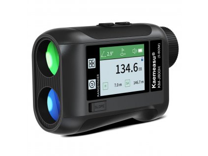 K&F Concept Golfový diaľkomer K&F KM-J800H s farebným dotykovým LCD HD farebným displejom