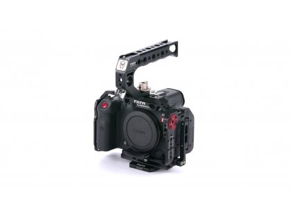 Tilta Klietka na fotoaparát pre základnú súpravu Canon R5C – čierna