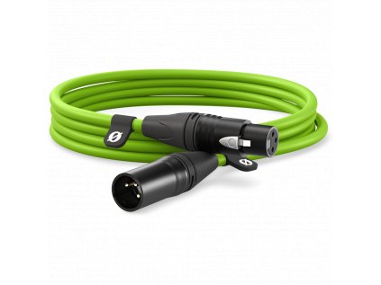 RODE XLR KÁBEL-3m zelený - XLR/XLR kábel