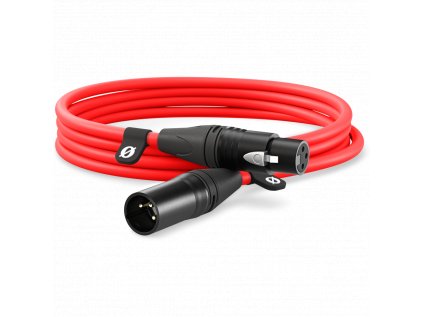 RODE XLR KÁBEL-3m červený - XLR/XLR kábel