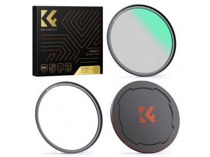 K&F Concept K&F 55MM, magnetický filter NANO-X-1/8 Black Mist, HD, vodeodolný, odolný...