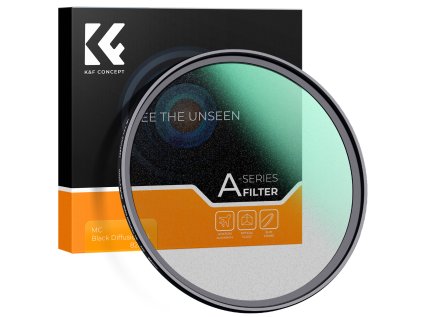 K&F Concept Čierny hmlový filter K&F 72MM série A 1/4, HD, vodotesný, nemecká optika,...