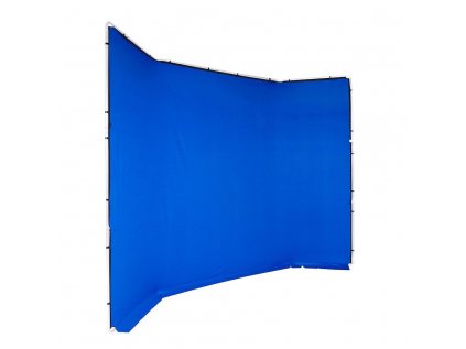 Manfrotto ChromaKey FX 4x2,9m Pozad. Kryt Modrý