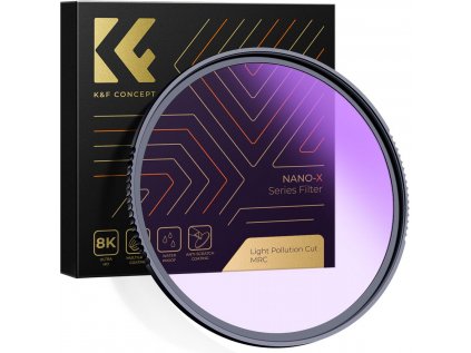 K&F Concept K&F 72MM XK44 prírodný nočný filter, HD, vodeodolný, proti poškriabaniu,...
