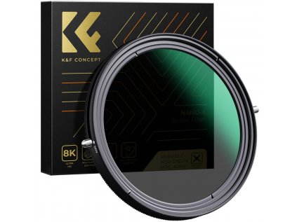 K&F Concept K&F 86MM XB42 Nano-X CPL+variabilný/Fader NDX ND2~ND32,vodotesný, proti...