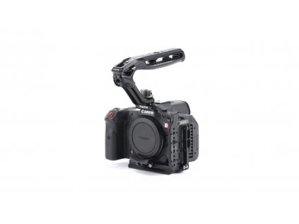 Tilta Polovičná klietka na fotoaparát pre odľahčenú súpravu Canon R5C – čierna
