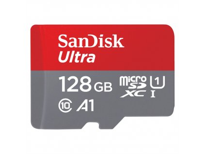 SanDisk Ultra microSDXC 128 GB 120 MB/s  A1 Class 10 UHS-I, s adaptérom NAHRADA 215422