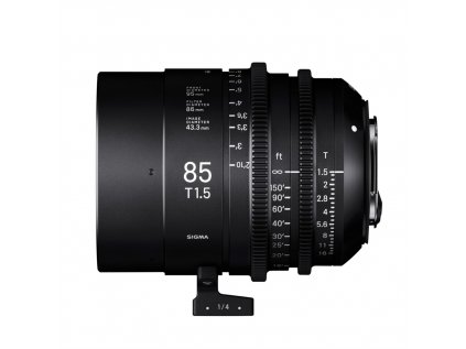SIGMA CINE 85 mm T1.5 FF F/VE METRIC pre Sony E