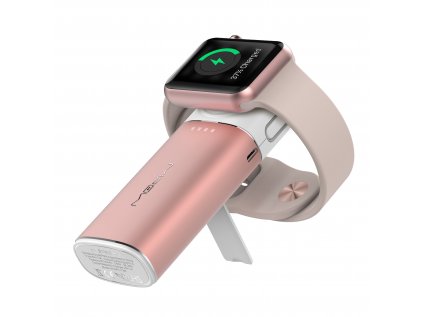 MiPow Power Tube 6000 pre Apple Watch - Rose Gold