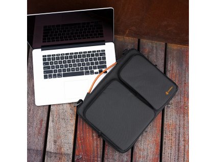 tomtoc Messenger – 16'' MacBook Pro 2019/15,3'' MacBook Air, tmavomodrá