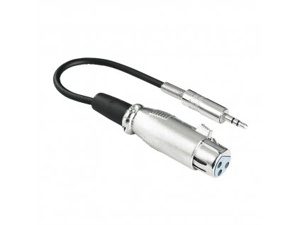 Hama audio redukcia XLR zásuvka - jack 3,5 mm stereo vidlica