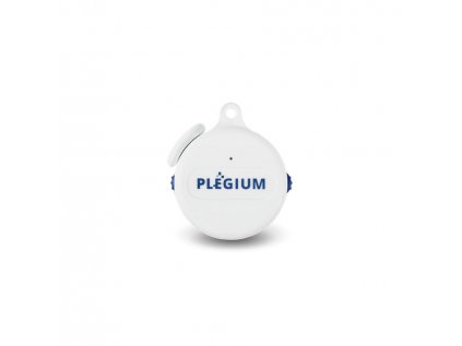 Plégium Smart Emergency Button Wearable - šikovný osobný alarm, biely