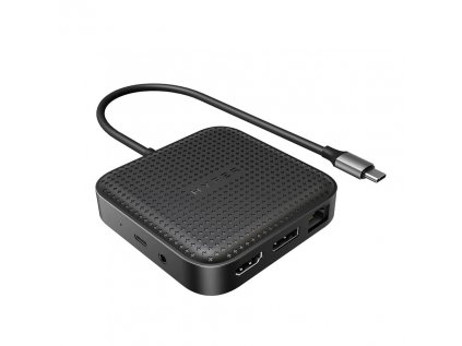 Hyper® HD USB4 Mobile Dock, čierna
