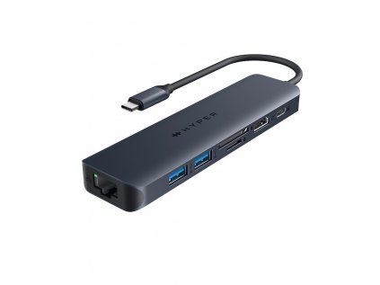 Hyper® EcoSmart™ Gen.2 USB-C 7-in-1 Hub 100W PD Pass-thru