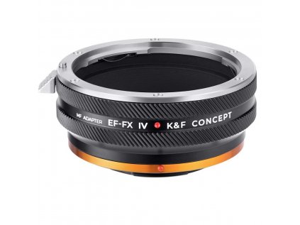 K&F Concept 2022 Vysoko presný držiak adaptéra objektívu s novým dizajnom, EF-FX IV PRO