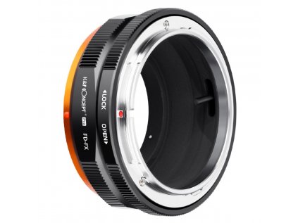K&F Concept KF M13115 Vysoko presný držiak adaptéra objektívu s novým dizajnom, FD-FX