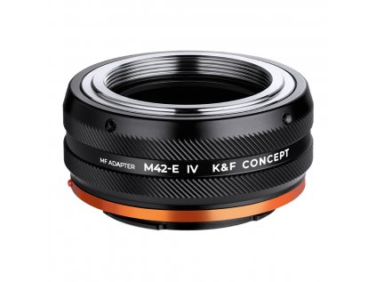 K&F Concept KF, M10106, VYSOKO PRESNÝ ADAPTÉR OBJEKTOV, Antireflexný, M42-NEX IV PRO