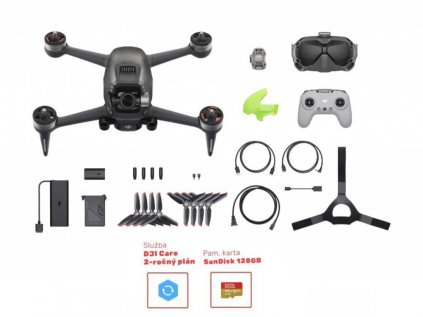 DJI FPV Combo + DJI Care Refresh (2-ročný plán) + Karta SanDisk 128 GB