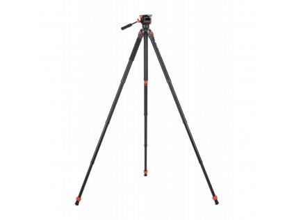 Fotopro AK66 i-Speedy video tripod with MH-6A Pro head - black