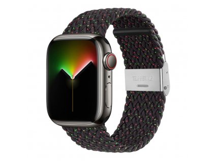 Devia remienok Deluxe Series Sport4 Nylon Braided Adjustable Band 44/45/49mm - Black