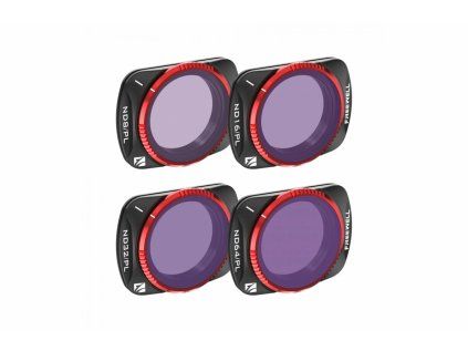 DJI Osmo Pocket 3/4 - Bright day - 4Pack