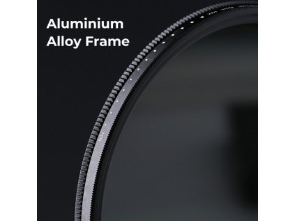 K&F Concept Basic Fader Adjustable Gray Filter NDX ND2 - ND400 - 58 mm