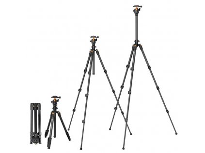 K&F Concept K234A0 tripod with BH-28L ball head and phone holder
