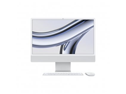 iMac 24" 4.5K Apple M3 8C CPU 8C GPU 8GB 256GB Strieborný SK