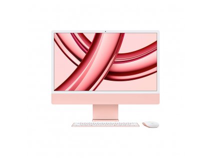 iMac 24" 4.5K Apple M3 8C CPU 8C GPU 8GB 256GB Ružový SK
