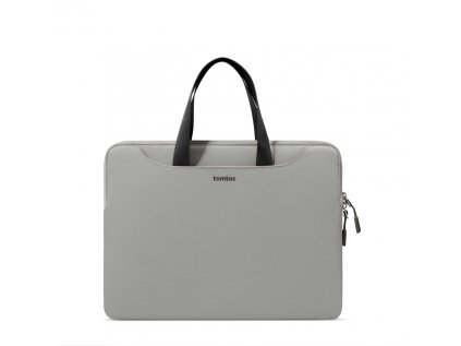 tomtoc Light-A21 Dual-color Slim Laptop Handbag, 13,5 Inch - Gray