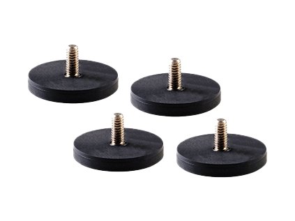 Nanlite Magnetic Base Adapter with 1/4"-20 Thread Set (4pcs)