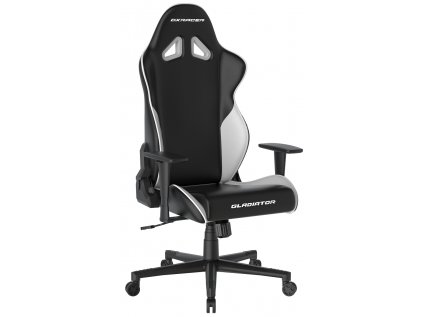 Herná stolička DXRacer GLADIATOR čierno-biela