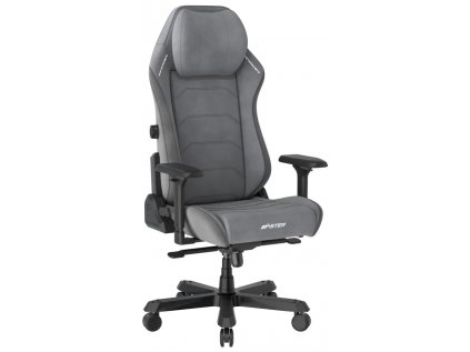 Herná stolička DXRacer MASTER sivá, látková