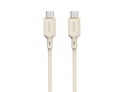 Dudao L7SCC1M 100W 1m kábel USB-C na USB-C (biely)