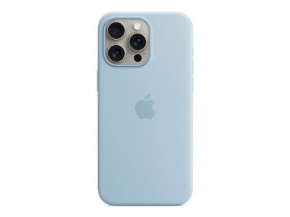 iPhone 15 Pro Max Silicone Case with MagSafe - Light Blue