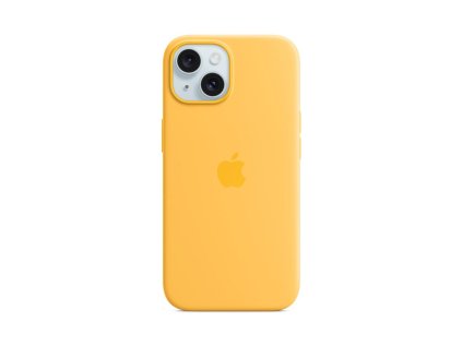 iPhone 15 Silicone Case with MagSafe - Sunshine