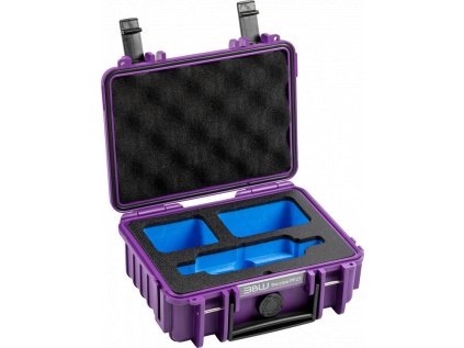 BW Outdoor Cases Type 500 for Insta360 X3, purple