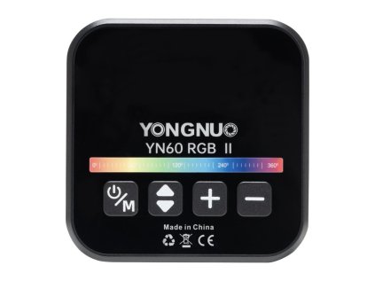 Yongnuo YN60 RGB II LED lamp - WB (2500 K - 9900 K) black