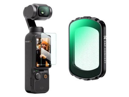 K&F Concept K&F Magnetic Black Mist 1/8 Filter pre DJI Osmo Pocket 3, čierny difúzny