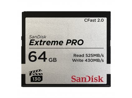 SanDisk Extreme Pro CFAST 2.0 64 GB 525 MB/s VPG130 NAHRADA ZA 139715