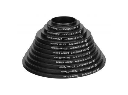 K&F Concept 11in1 filter reduction ring set