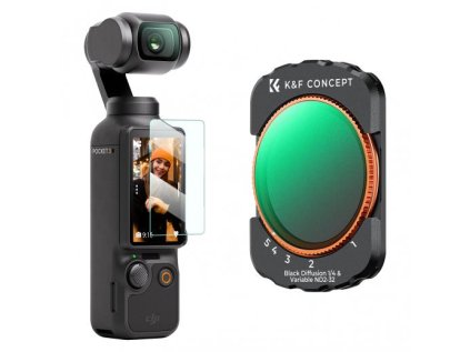 K&F Concept K&F 2ks DJI Osmo Pocket 3 Filter Kit (ND2-32&1/4)