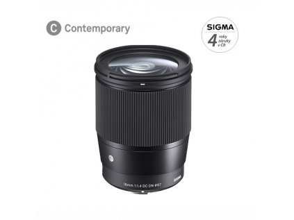 SIGMA 16 mm F1.4 DC DN Contemporary pre Sony E