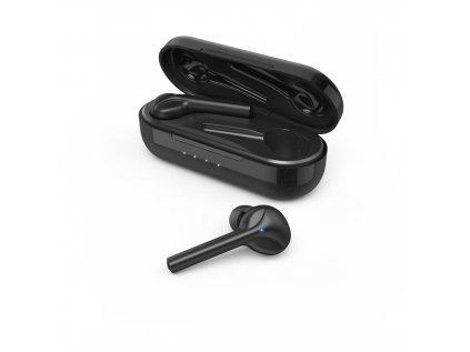 Hama Bluetooth štupľové slúchadlá Spirit Go, bezdrôtové, nabíjacie puzdro, čierne