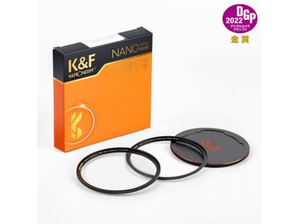 K&F Concept Nano-X MRC Black Mist 1/4 - 72 mm magnetic diffusion filter