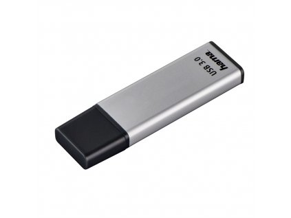 Hama FlashPen Classic, USB 3.0, 64 GB, 40 MB/s, strieborný