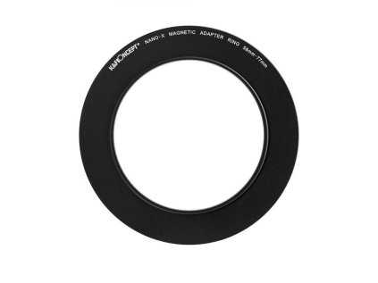 K&F Concept Krúžok adaptéra magnetického filtra K&F 58-77 mm, matná čierna, hrúbka rámu 2,16 mm